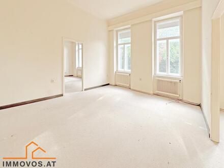 ALTBAUWOHNUNG in WOHNSTRASSE mit PARK vor der HAUSTÜRE
