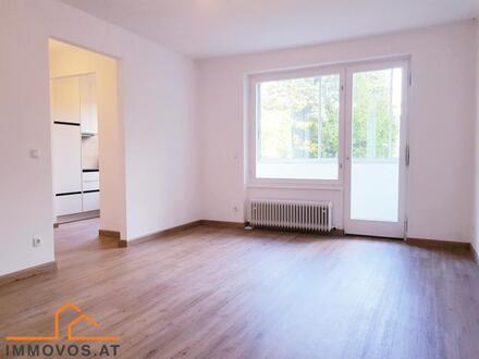 * RUHELAGE * 42,16 m² IDEAL aufgeteilte 1,5 - Zimmerwohnung mit 5 m² Loggia - im Herzen von SIEVERING *