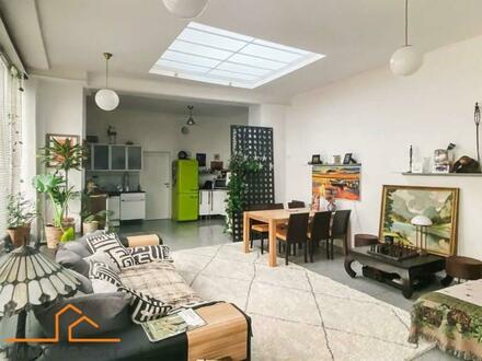 WOHNEN & LEBEN IN 1030 * NAHE ZUM HUNDERTWASSERHAUS * 101 m² 3-ZIMMER LOFT-WOHNUNG MIT DACHFENSTER IM HOFLAGE * KLASSIS…