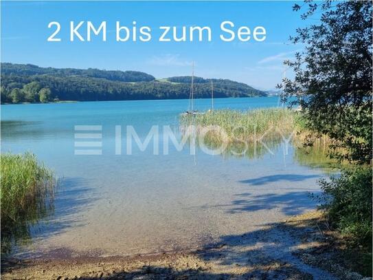 662m2 Baugrundstück, sonnig und nur 2km zum Mattsee ! OHNE BAUZWANG !