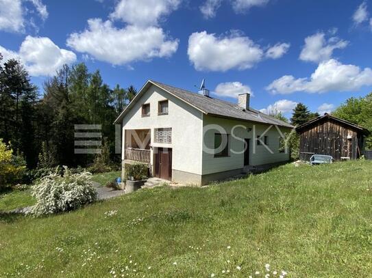 Haus in Aussichtslage mit großem Garten