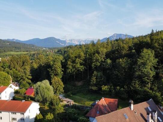 Baugrundstück mit Karawankenblick in sonniger Lage von Viktring