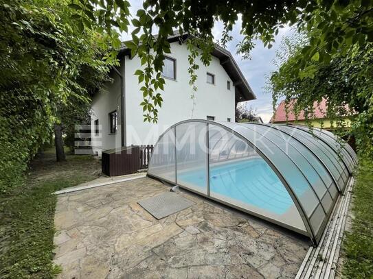 Garten-Terrasse-Pool-Garage-Keller