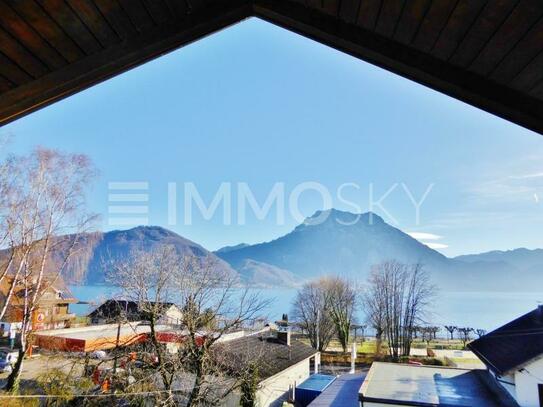 Wohnen, wo andere Urlaub machen - mit Blick auf den See und die Berge