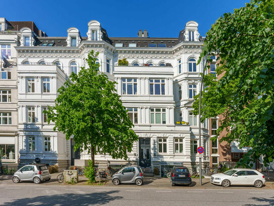 Der Alster so nah - Eleganter Altbau in Uhlenhorst