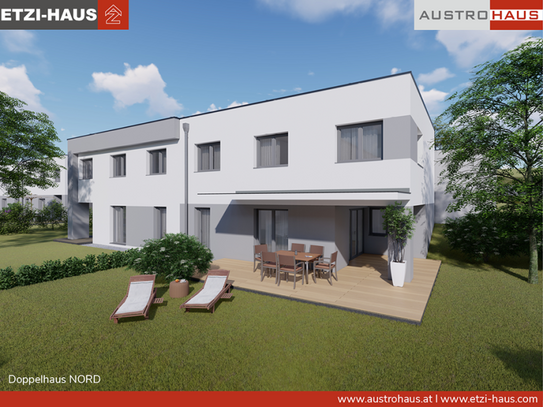 Doppelhaus Nord aus Ziegel+Grund in Katsdorf ab € 498.832,-