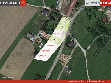 Pilsbach/Kirchstetten: Grund inkl. Haus ab € 425.500,-