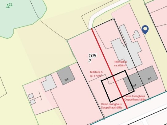 Dein Bauplatz für deine Doppelhaushälfte von Livinghaus