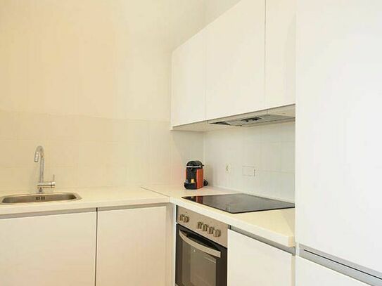 Luxury 1-bedroom business apartment in the middle of Frankfurt city near Goethe house - perfect for interim rent, Frank…