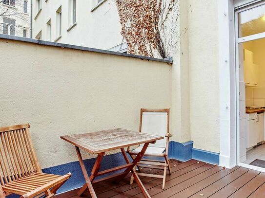 New, quiet flat with terrace in the heart of the city, Frankfurt - Amsterdam Apartments for Rent