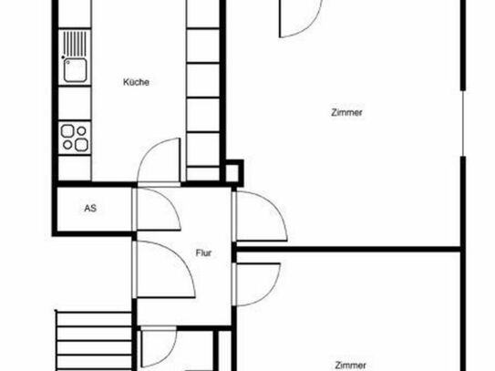 Perfekt für uns: 2-Zimmer-Wohnung mit Balkon in Stadtlage