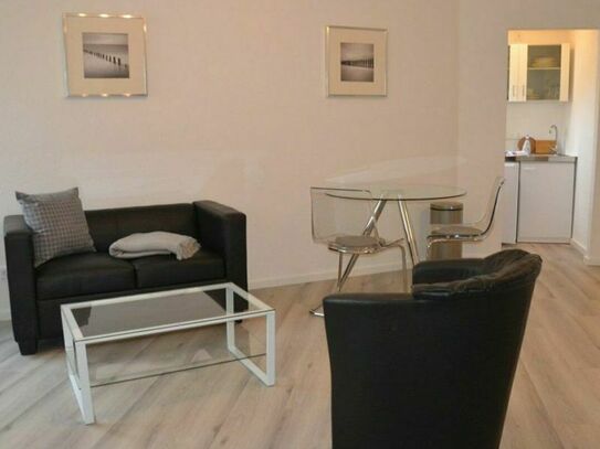 Fully equipped 32 sqm 1-room city apartment in Frankfurt-Bockenheim, Frankfurt - Amsterdam Apartments for Rent