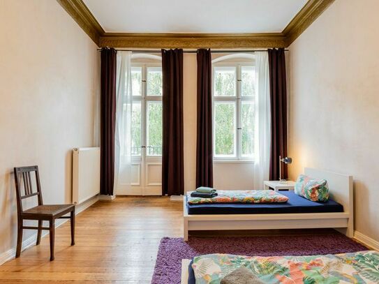 Spacious Altbau flat in Moabit-Mitte, Berlin - Amsterdam Apartments for Rent