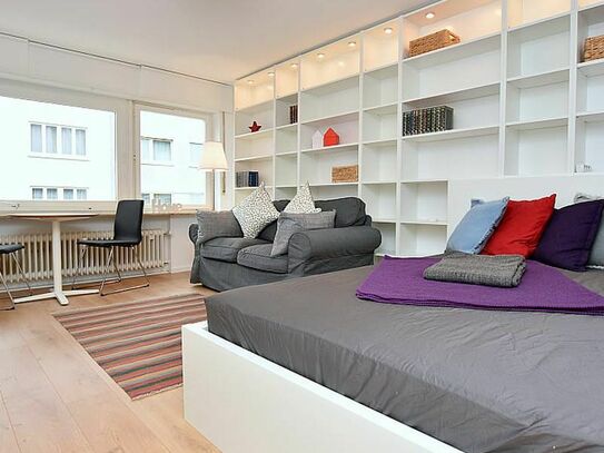 Modern furnished apartment in top location in Stuttgart West / Mitte