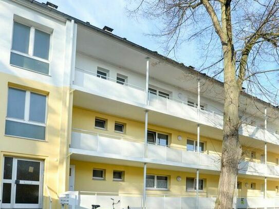 Modernisierte 2-Zimmer-Wohnung in Mülheim-Styrum mit schöner Loggia