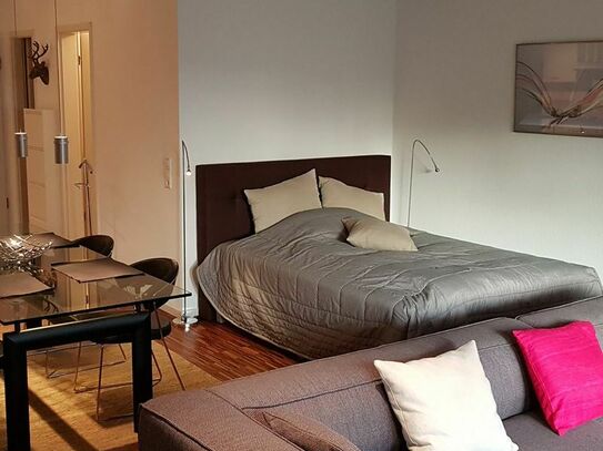 Stylish one-room apartment 55qm, south-west terrace, parking, S-Bahn, in Oberursel (Taunus)