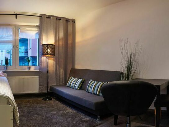 One-room apartment with 1 single bed and a sofa bed, Dortmund - Amsterdam Apartments for Rent