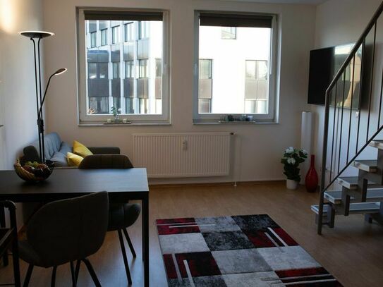 Bright & furnished maisonette apartment with loft character, Essen - Amsterdam Apartments for Rent