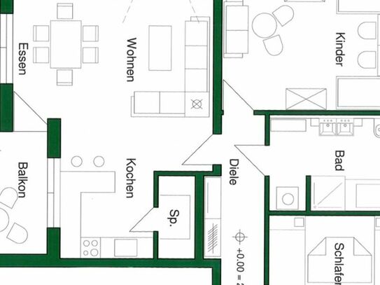 Etagenwohnung in Ebern, 93,82 m² - Otte Immobilien GmbH Coburg und Sonneberg