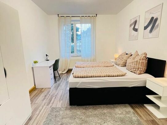 Exclusive, freshly renovated and furnished 2-room apartment in central location in Nuremberg – euhabitat