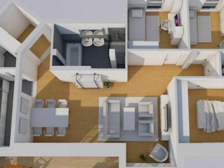 Erstbezug nach Umbau: Tolle 4-Zimmer Wohnung sucht neue Mieter