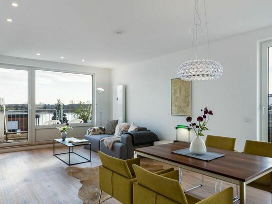 Penthouse apartment with view of the Rhine in the south of Cologne, with excellent transport links, Koln - Amsterdam Ap…