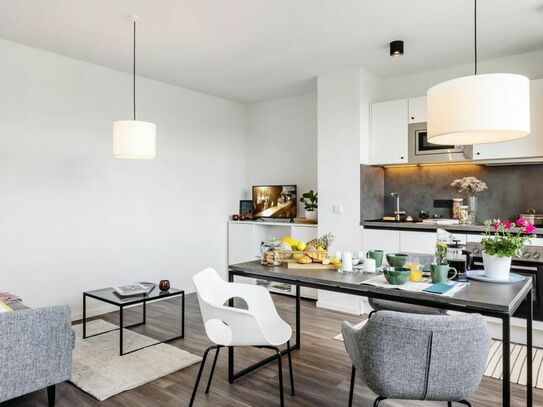 Furnished new-build apartment in the heart of Hamburg