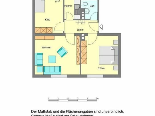 3-Zimmer-Wohnung in Bielefeld Dornberg