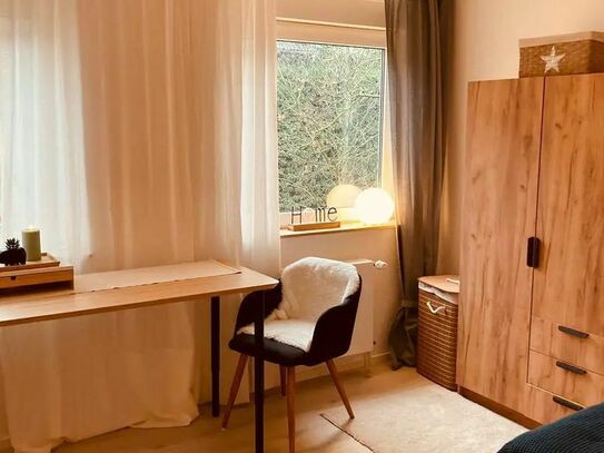 Furnished, bright 1 room apartment with a view of the greenery in Zollstock, Koln - Amsterdam Apartments for Rent