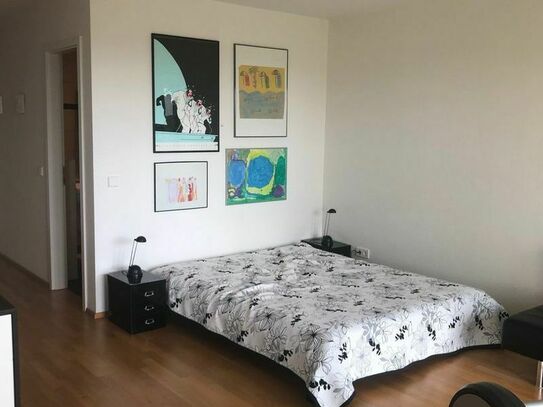 Modern, bright, quiet furnished 2-room apartment at Gerlinger Heide