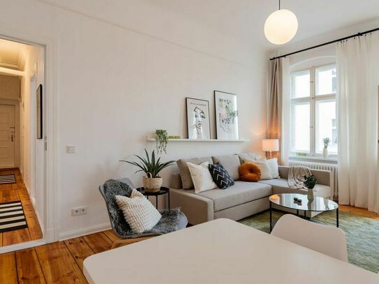 Awesome typical Berlin old building apartment in Charlottenburg with Balcony, Berlin - Amsterdam Apartments for Rent