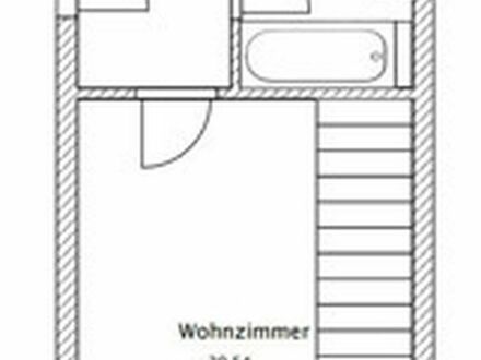 Ullersdorf 1-Zimmer Maisonette mit Balkon- frei ab 01.07.2022