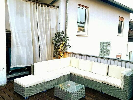 Nice,lovely Apartment with terrace incl. cleaning service in Frankfurt am Main, Frankfurt - Amsterdam Apartments for Re…