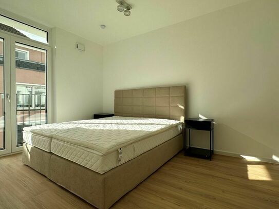 Möblierte 2 - Zimmer Wohnung im SCHÖNTALHAUS mit EBK, Balkon und Klimaanlage mitten in Aschaffenburg - Aurelion Immobil…