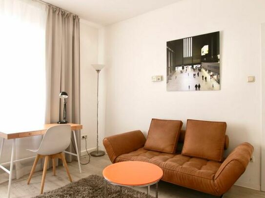 Nice studio with balcony in the city center