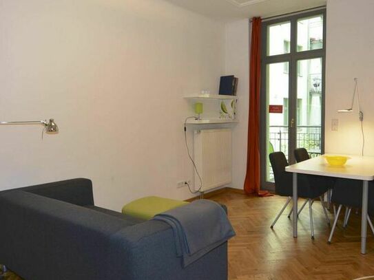 Sunny, furnished Two Room Flat with Balcony, Berlin Prenzlauer Berg (City East)