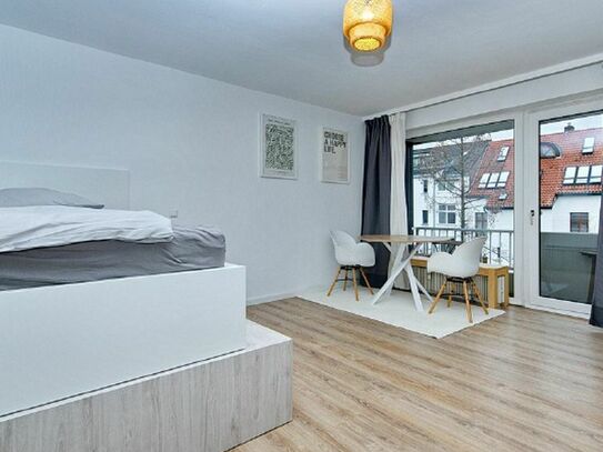 apartment on higher floor / short-term rental / Düsseldorf