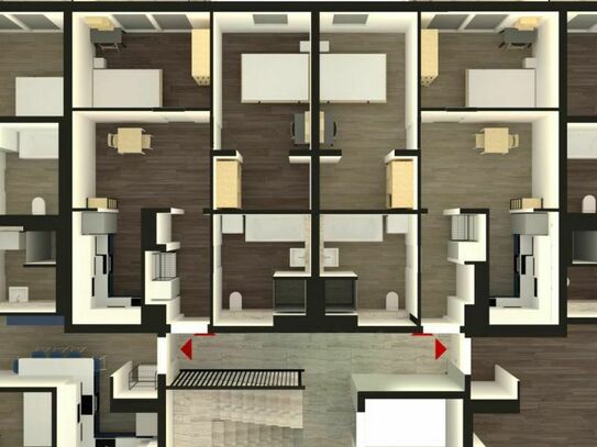 Double Bedroom in a 2 bedrooms apartment in Moabit
