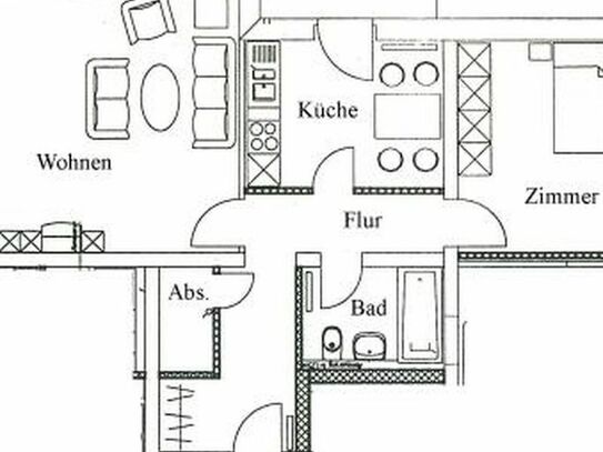 property for Rent at 01324 Dresden - 	Weißer Hirsch , Bautzner Landstraße 80 WE 2