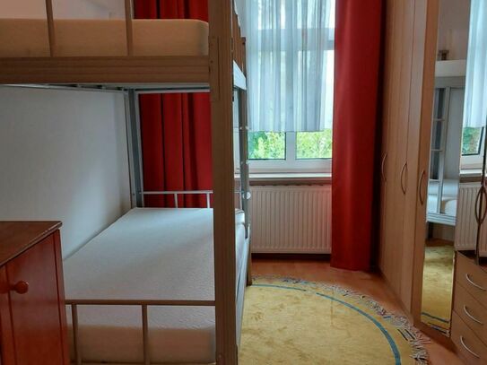 Bed in a nice bunk bedroom, in Adlershof