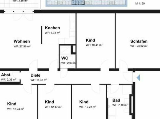 property for Rent at 01129 Dresden - 	Pieschen , Hubertusstr. 19 Typ 3.03
