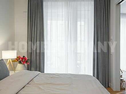 First occupancy! Modern furnished 2 room apartment with balcony in Untergiesing