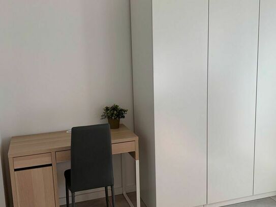 Renovated & high quality furnished 1,5 room apartment with balcony in Dortmund