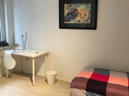 Comfortable single-bedroom in a 6-bedroom apartment in Bremen Altstadt, 15 minutes walk to the University