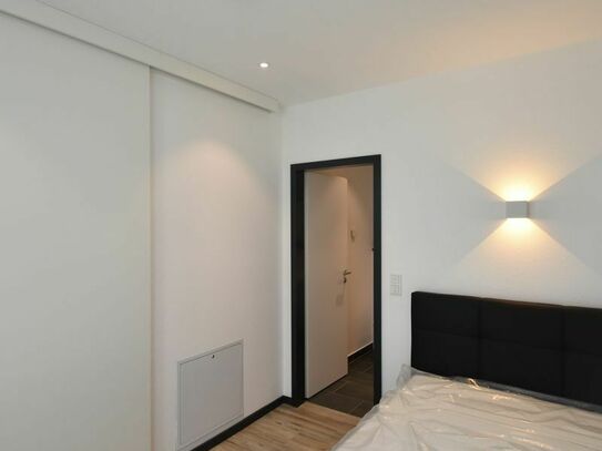 2-room apartment, new and modern furnished (no equipment, no WIFI), centre Offenbach