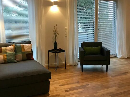 High-end design apartment in quiet neighbourhood in Frankfurt /Neu-Isenburg, 10min to Frankfurt City & 10 min to the ai…