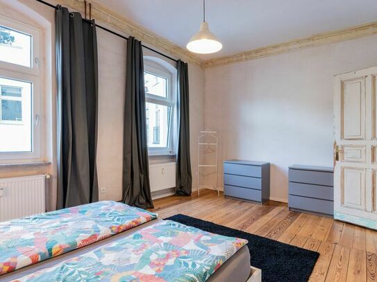 Modern and bright apartment in Moabit-Mitte