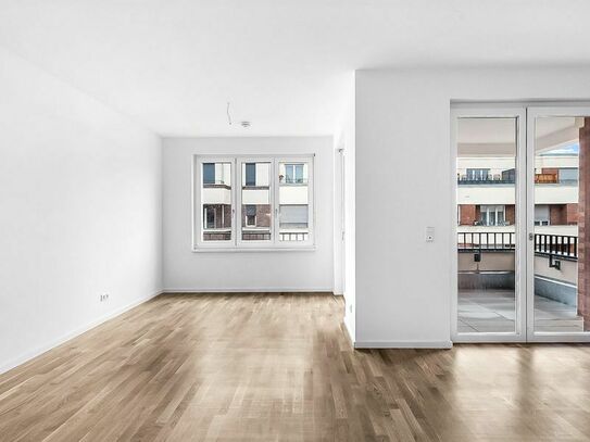 Beautiful 3-room first occupancy apartment with loggia, incl. underground parking space
