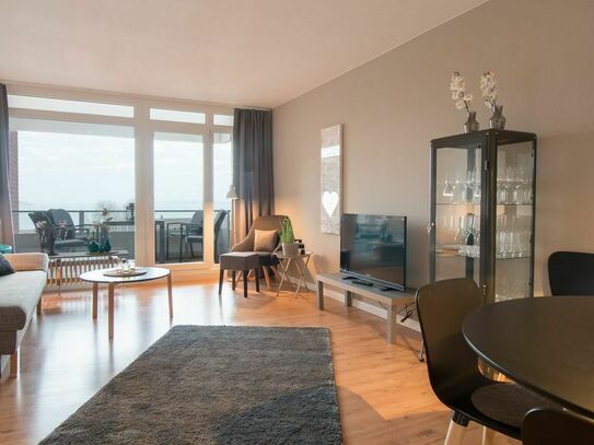 Enjoy your stay in the high quality and modern furnished apartment FördeNest for max. 5 people on the beach of Wassersl…