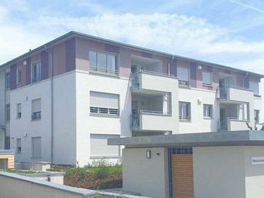Hochwertiges Wohnen in Sachsen b. Ansbach: 2-Zimmer-Wohnung mit Balkon!